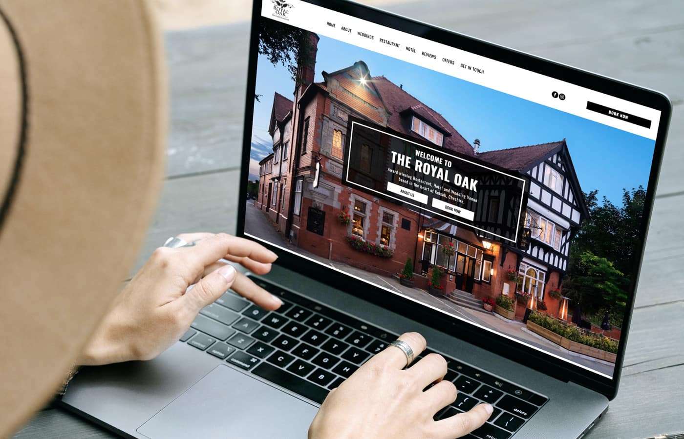 The Royal Oak - Web Design and Hosting and Print, Kelsall, Cheshire