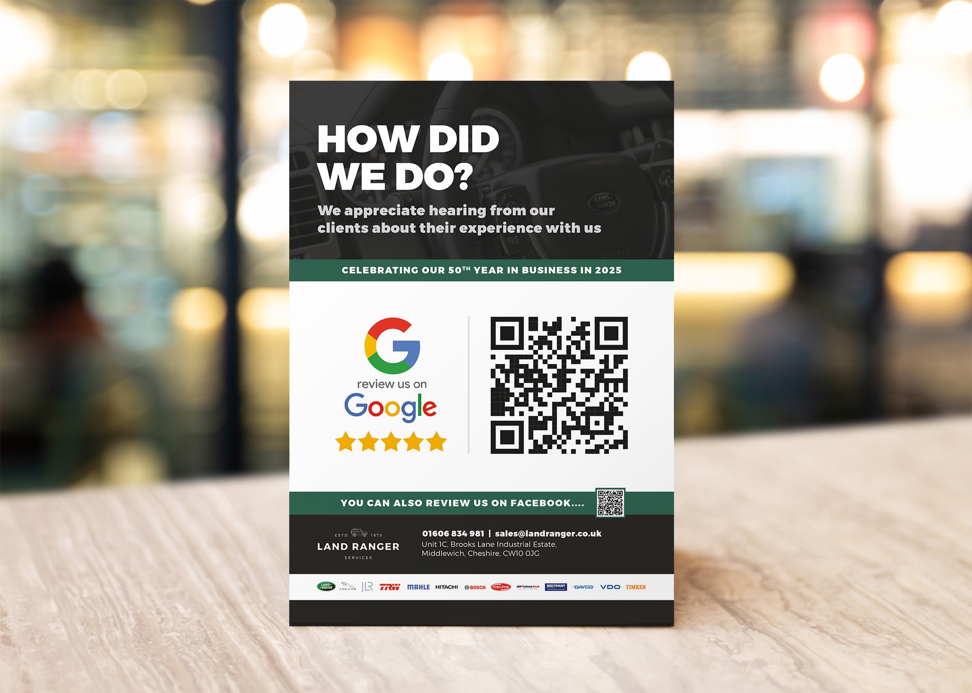 Land Ranger Services | Get Google Reviews | Scan QR Code