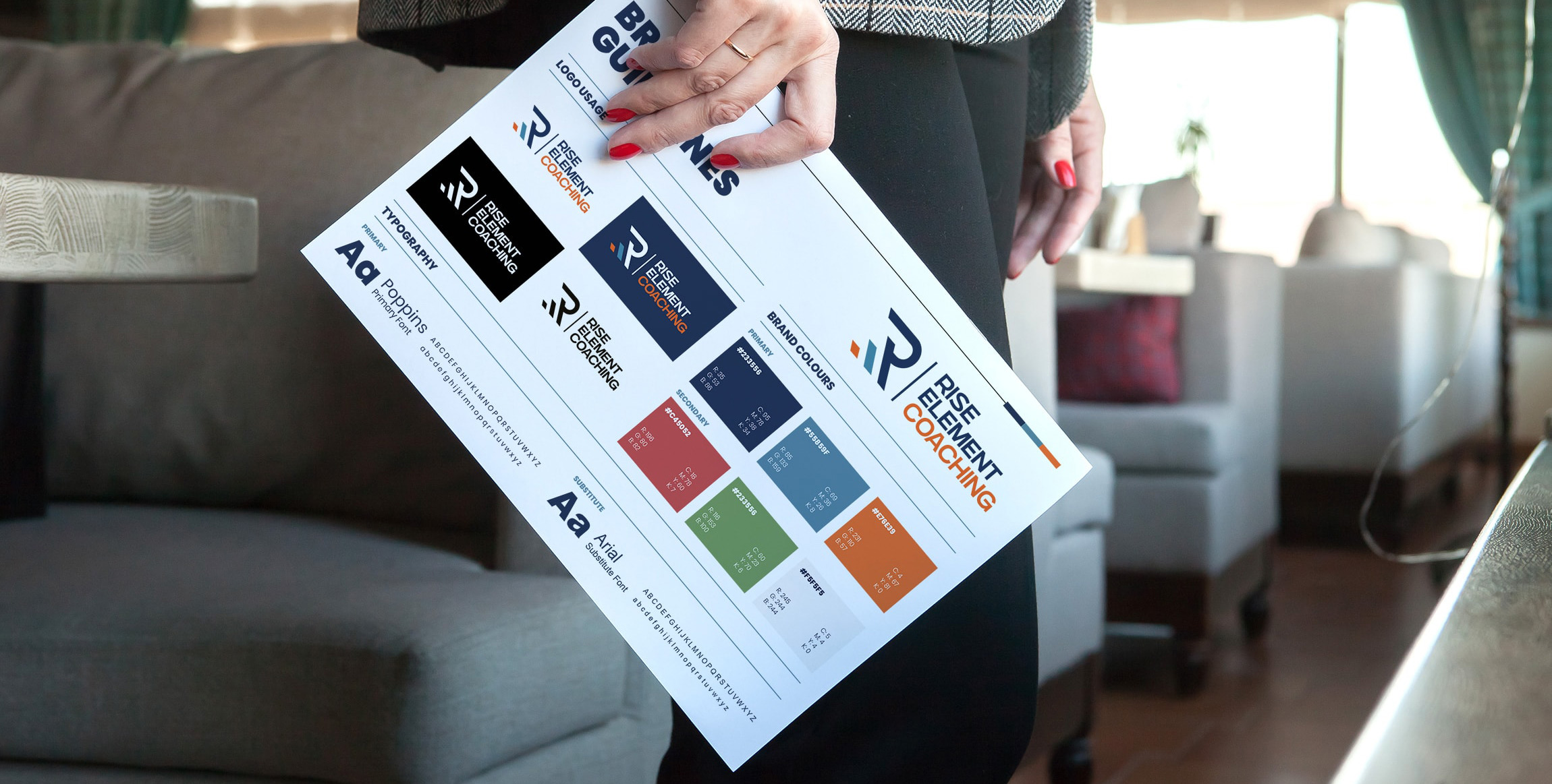 Rise Element Coaching | Brand Guidelines Sheet | Thailand Rise Element Coaching | Brand Guidelines Sheet | Thailand