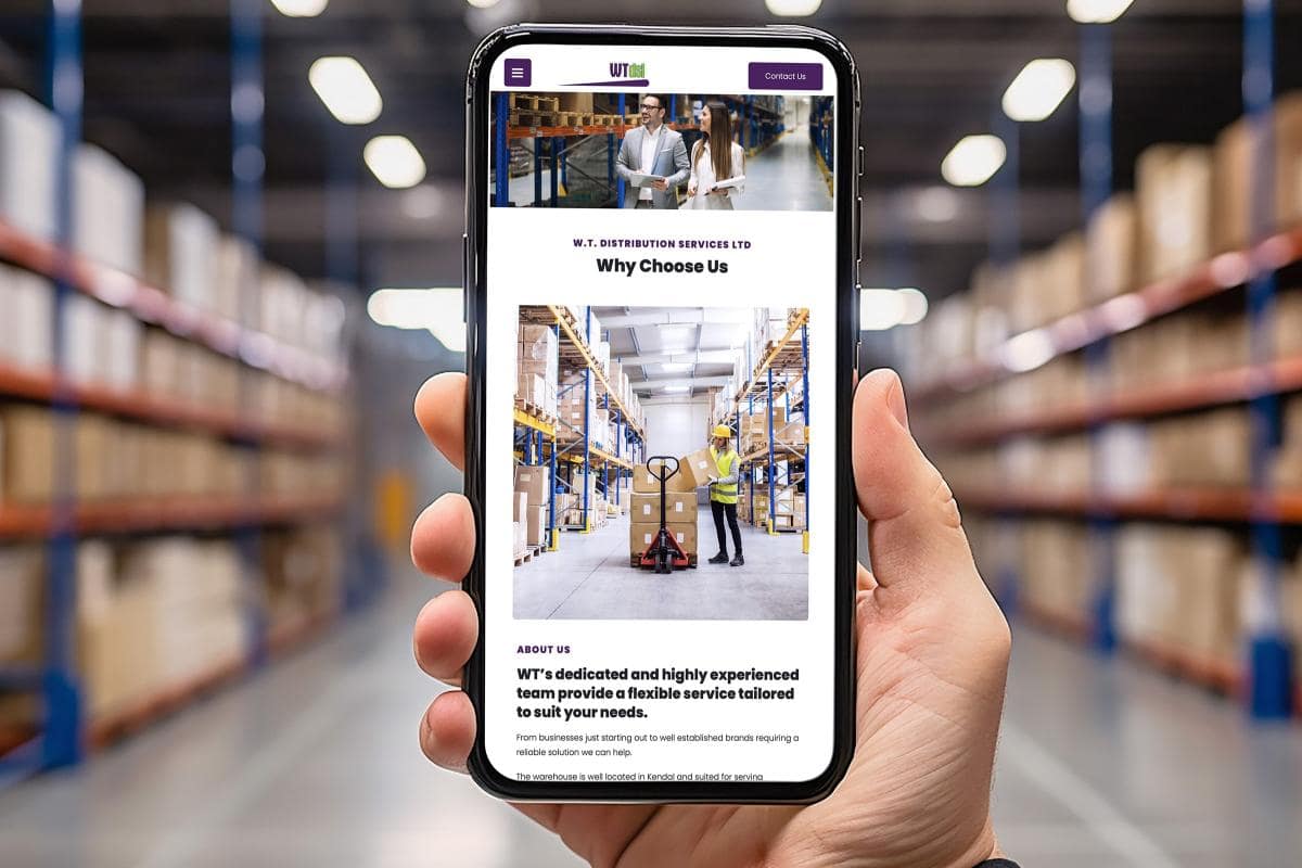 W.T. Distribution Services Ltd | Creative Web Design | Kendal, Cumbria